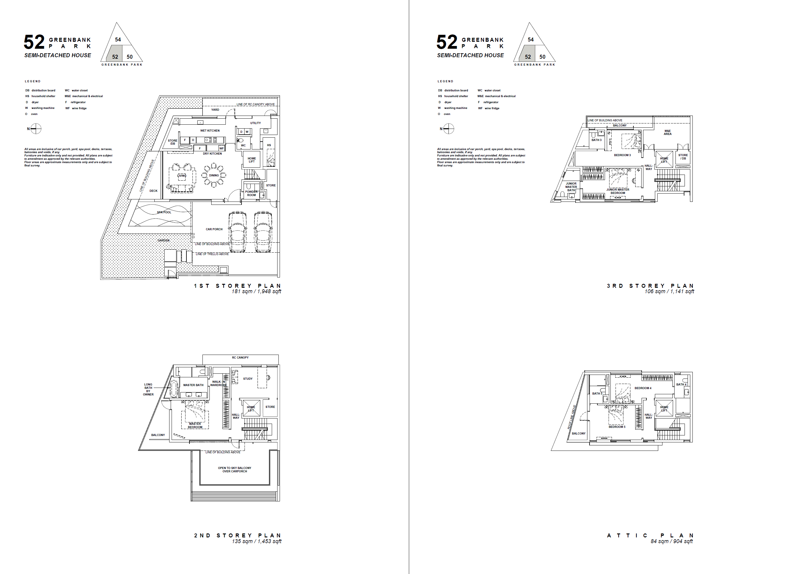 Villas @ Greenbank Park 5 Bedroom Floor Plan 2